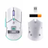 HyperX Pulsefire Haste 2 Core Wls - Spēļu pele (Balta/Zaļa/Purpursarkana)