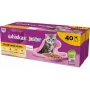 Mitrā kaķu barība Whiskas Junior mājputnu gaļa želejā 40 x 85 g — kaķēniem