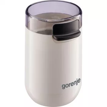 Gorenje | Kafijas dzirnaviņas | SMK150SW | 150 W | Kafijas pupiņu ietilpība 45 g | Vāka drošības slēdzis | Balta