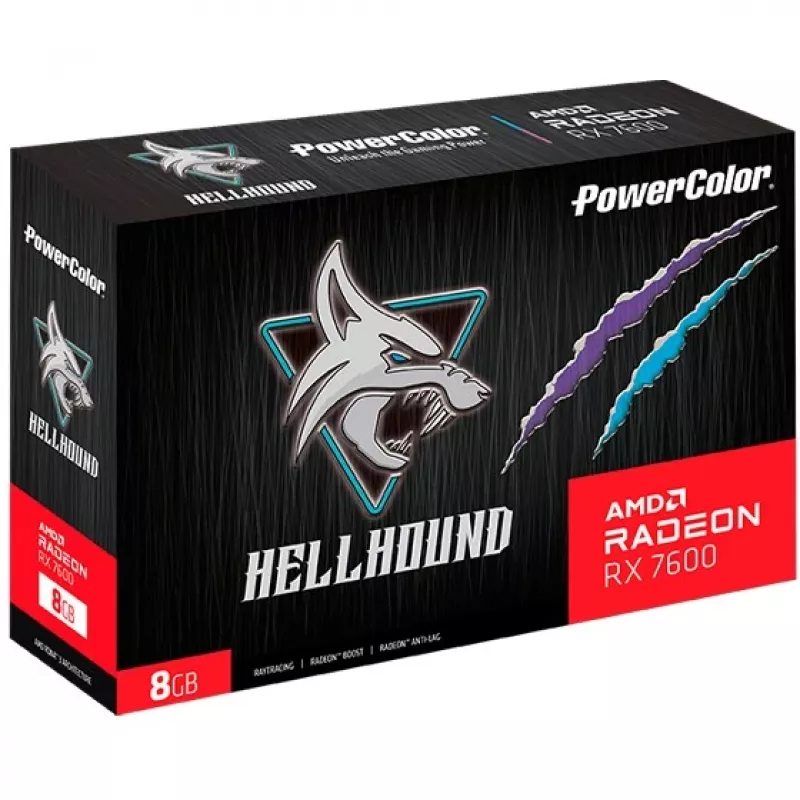 Grafikas karte AMD Radeon RX 7600 8 GB GDDR6