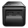 Ārējais akumulators EcoFlow RAPID EF-RAPID25K140W-B-EU 25000 mAh, 3 pieslēgvietas (2×USB-C, 1×USB-A), Melns