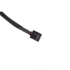 Kabeļa pagarinātājs Alphacool 18675 Plastmasa Melns 600 mm