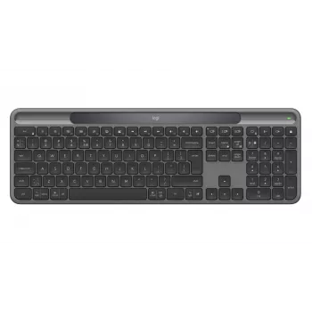Logitech Signature plāns Solar+ K980 bezvadu tastatūra, grafīta krāsā, ASV izkārtojums