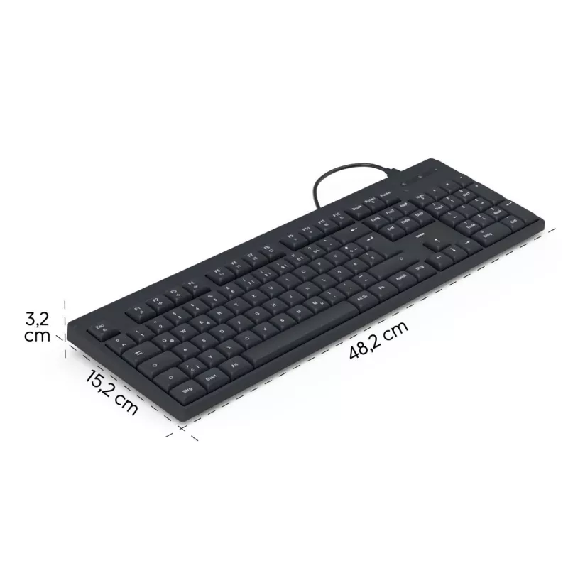 vadu tastatūra CK-100 melna