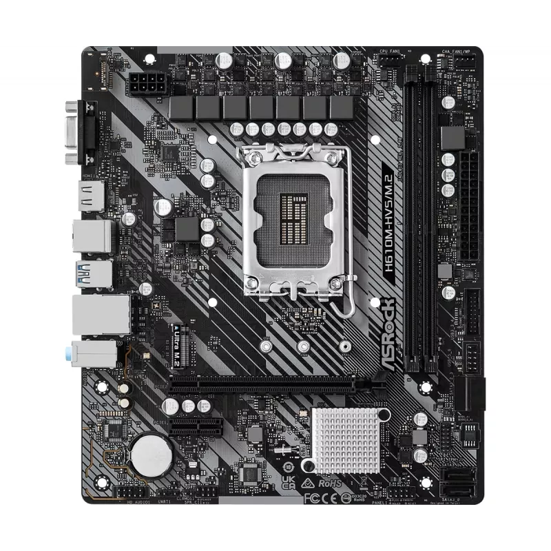ASRock H610M-HVS/M.2 R2.0 DDR4 LGA1700 Micro-ATX mātesplate
