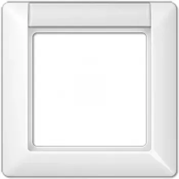 Sienas plāksne JUNG AS 581 NA WW Balta, Duroplast, 80.5×80.5 mm