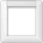 Sienas plāksne JUNG AS 581 NA WW Balta, Duroplast, 80.5×80.5 mm
