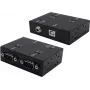 Sērijas adaptera kabelis Exsys USB 2.0 uz 2 portu RS-232 EX-13072HM metāla korpusā