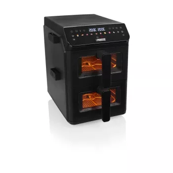 Princess Double Stack gaisa fritieris | 182490 | Jauda 3000 W | Tilpums 11,2 L | Melns