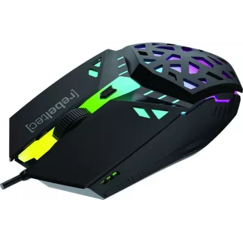 Vadu spēļu pele Rebeltec SHARK — ergonomisks dizains, optiskais sensors