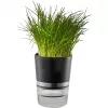 GEFU BOTANICO garšaugu pods, brīvi stāvošs, plastmasa, nerūsējošais tērauds, melns