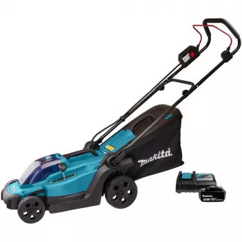 Makita DLM330RT zāles pļāvējs stumjams zāles pļāvējs ar akumulatoru melns - zils (DLM330RT)
