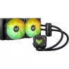 ASUS TUF GAMING LC II 240 ARGB Procesora šķidruma dzesēšanas komplekts 12 cm Melns