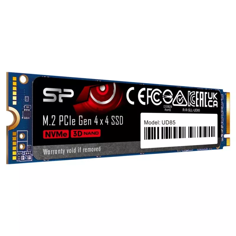M.2 NVMe SSD Silicon Power UD85 2 TB — PCIe 4.0, 3600/2800 MB/s, 2280