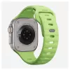 Nomad Sport Band Light zaļa Rubber — platums 21,5 mm, plaukstas locītavas apkārtmērs 160–195 mm