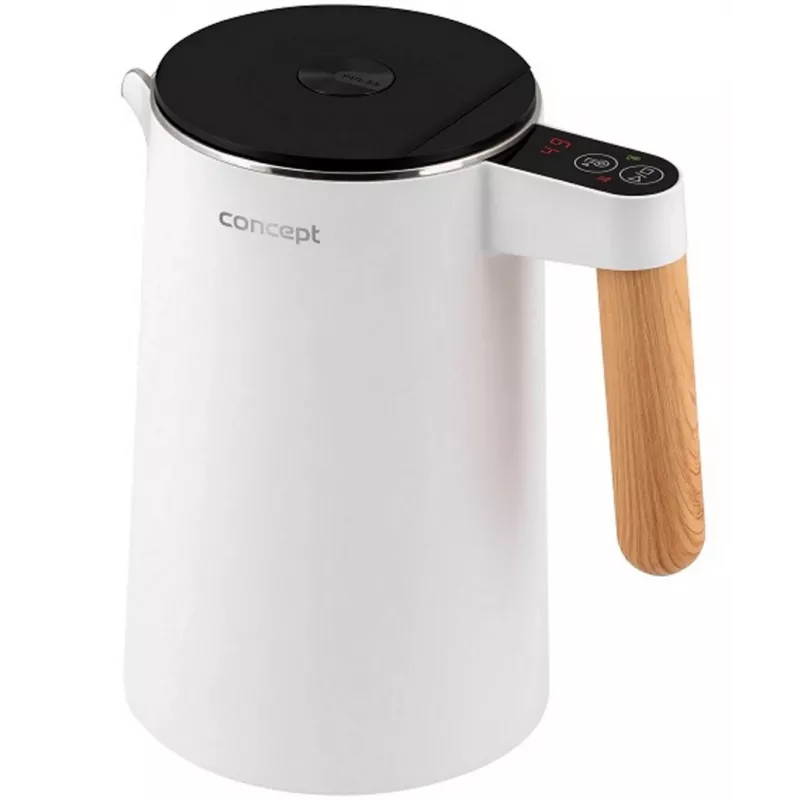 Nerūsējošā tējkanna balta 1,5 l Salt & Pepper Concept RK3300