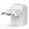 Belkin WCA006VF1MWH-B6 mobilās ierīces lādētājs Viedtālrunis Balts Maiņstrāvas Ātrā uzlāde Iekštelpām