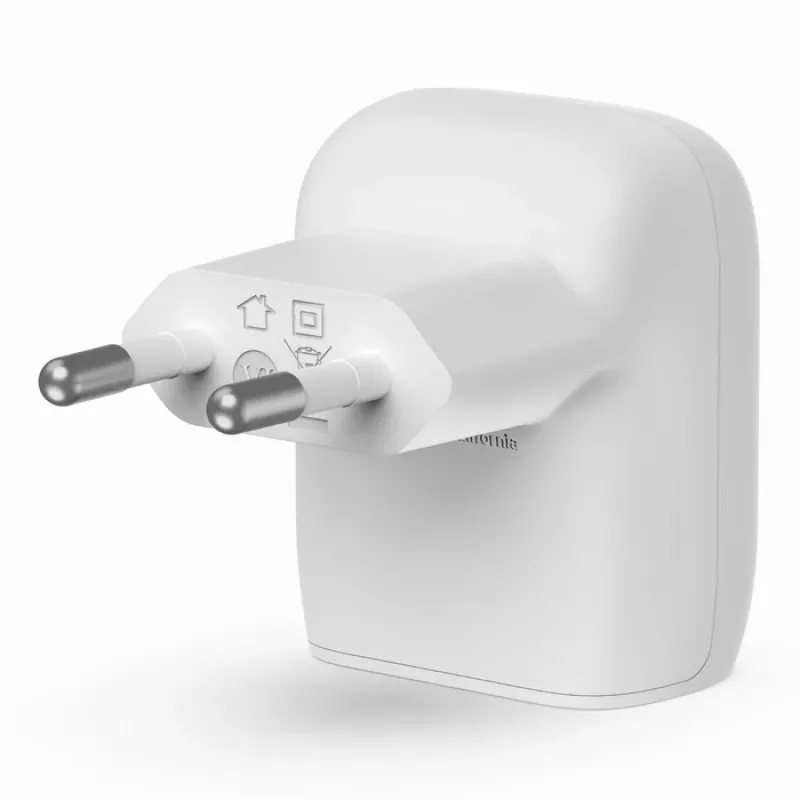 Belkin WCA006VF1MWH-B6 mobilās ierīces lādētājs Viedtālrunis Balts Maiņstrāvas Ātrā uzlāde Iekštelpām