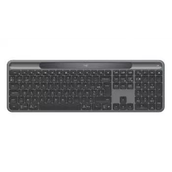 Logitech Signature plāns Solar+ K980 for Business tastatūra, grafīta, QWERTY, itāļu