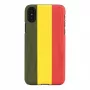man and wood viedtālruņa maciņš iPhone X/XS — Reggae Melns, aizsargājošs ciets aizmugures vāciņš