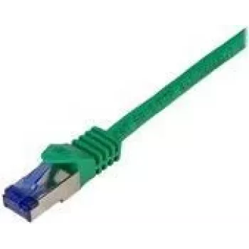 Logilink Professional Ultraflex - komutācijas kabelis - RJ-45 (V) uz RJ-45 (V) - 50 cm - 6 mm - S/FTP - Cat.7 neapstrādāts kabelis (kabelis) / CAT 6a (porti) - bez halogēna, formēts, bez aizķeršanās - zaļš RA