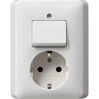 Kontaktligzda GIRA 017603 CEE 7/3 balta