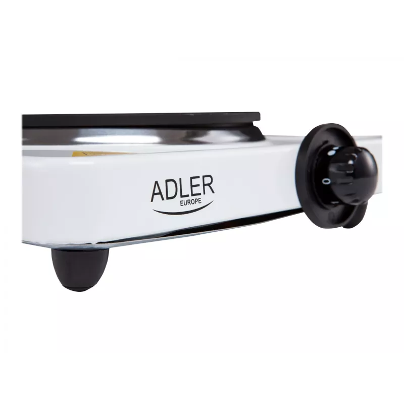 Adler AD 6503 plīts virsma Balta Brīvi stāvoša Čuguna plāksne 1 zona(s)