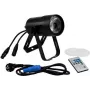 LED efektu gaismeklis EUROLITE PST-15W DMX 1 LED — kompakts skatuves/studijas gaismeklis ar DMX vadību