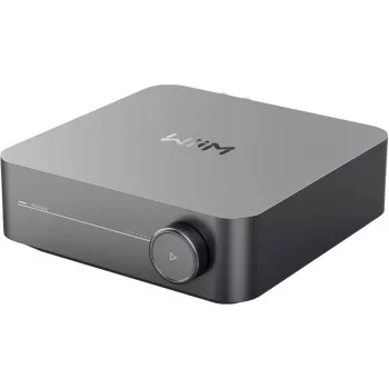WiiM Amp Dark pelēka - Stereo straumēšanas pastiprinātājs