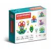 Magnētiskā konstruktoru komplekts MAGFORMERS Twinkling Garden — 27 gab., magnētiskās būvplāksnītes