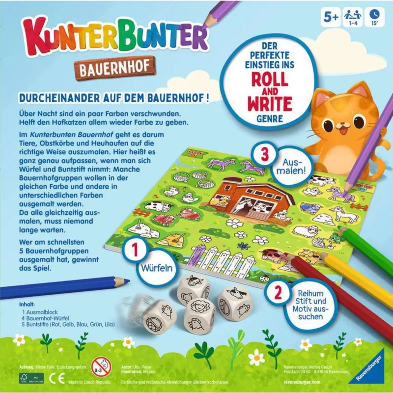 Kunterbunter Bauernhof, galda spēle