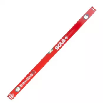 Līmeņrādis SOLA BIG X 100 cm ar palielinātu līmeņrāža acu, alumīnija profils (modelis 1373301)