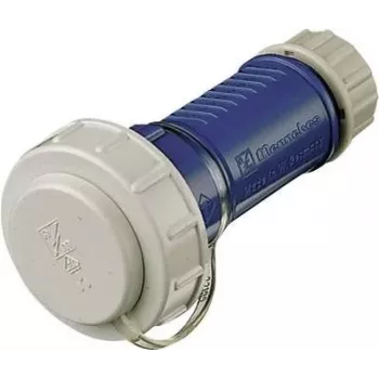 Savienotājspraudnis Schuko 10833 16A2P+E 230V DWD zils (10833)
