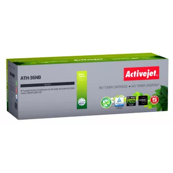 Saderīgs ActiveJet tonera kasetne ATH-36NB Supreme priekš Canon/HP, melna, 2000 lapas, viens iepakojumā
