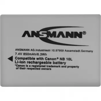 A-Can NB 10 L, kameras akumulators, saderīgs ar Canon NB 10 L, mazumtirdzniecība