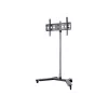 Edbak TR51 Monitora stiprinājuma statīvs 152,4 cm 60 collu Uz grīdas Melns 80 kg ietilpība