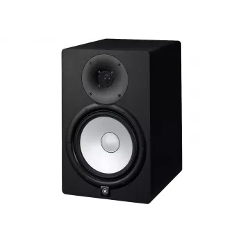 2-virzienu studijas monitora skaļrunis YAMAHA HS8, 120 W RMS, 8 collu zemfrekvences skaļrunis, 1 collas augstfrekvences skaļrunis, 38–30000 Hz, XLR ieeja, melns