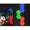 Padziļināti montējams RGB LED panelis TRACER Smart Hexagon Tracer 47256 Ambience TRAOSW47256