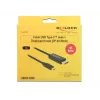 Video kabeļa adapteris USB Type-C uz DisplayPort DeLOCK 85255