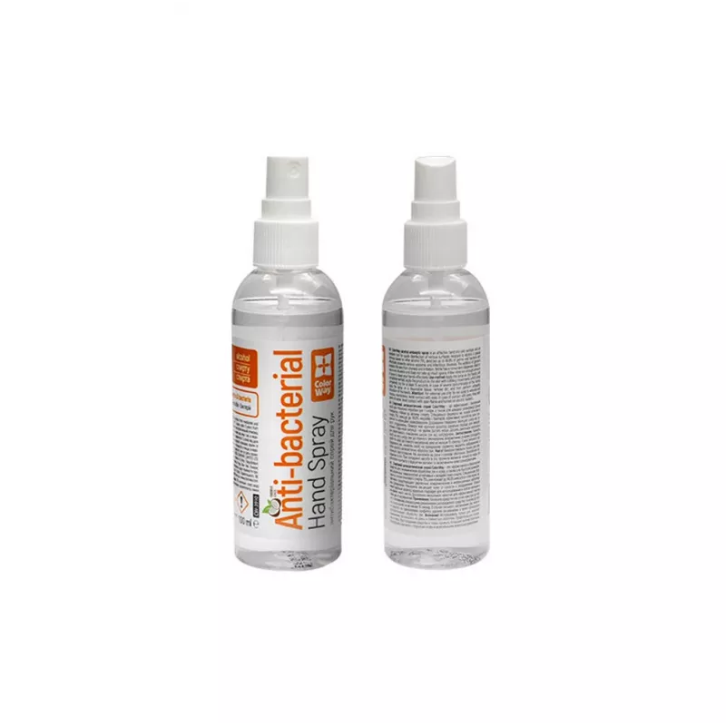 Roku dezinfekcijas līdzeklis ColorWay CW-3911 100 ml izsmidzināmā pudelītē — 99,9% aizsardzība pret baktērijām