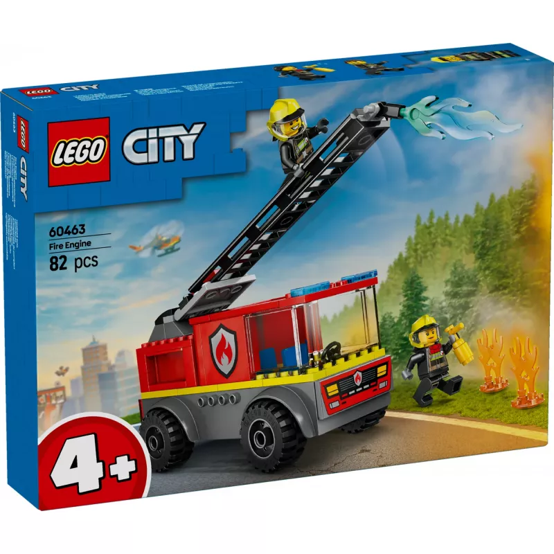LEGO CITY 60463 Ugunsdzēsēju mašīna ar kāpnēm