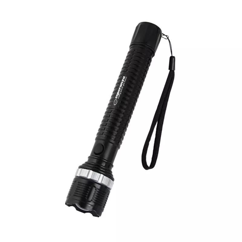 Rokas lukturis ESPERANZA Epione XL LED 1,2 W 100 lm 100 m melns, baterija R20 (3)