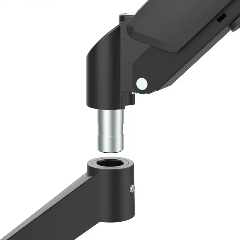Maclean 2 monitoru stiprinājums, gāzes atspere, 17-32, 2-10 kg, melns, MC-134