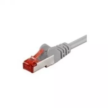Wentronic Goobay CAT 6 Patch kabelis, S/FTP (PiMF), Pelēks, 3 m - LSZH bezhalogēna, Varš (50888)