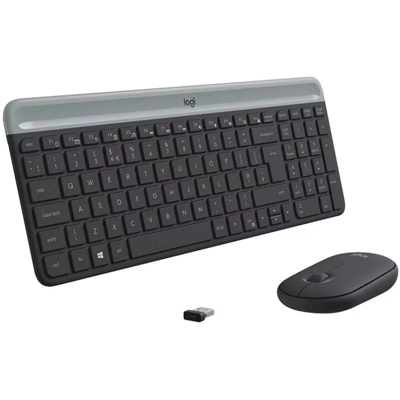 Tastatūras un peles komplekts Logitech MK470 plāns Combo