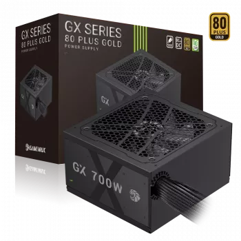 Gamemax barošanas bloks, 80 PLUS, Gold | GX 700G | 700 W | Nenodulārs