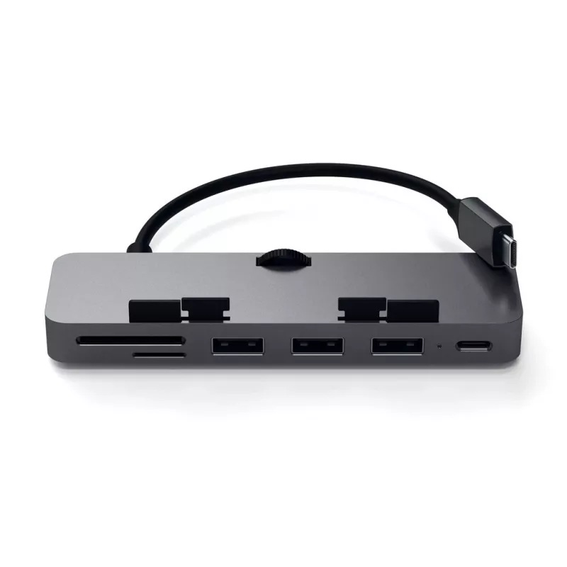 Satechi ST-TCIMHM klēpjdatora dokstacija/portu replikators USB 3.2 Gen 1 (3.1 Gen 1) Type-C pelēks