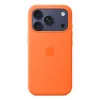 Silikona maciņš Apple iPhone 17 Pro MagSafe oranžs