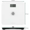 Elektroniskie personālie svari Profi-Care PC-PW 3112 — ietilpība 180 kg, precizitāte 100 g, 310×310×44 mm, LCD displejs