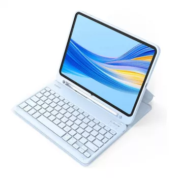 Tastatūra Inateck KB04002 QWERTY Bluetooth skārienpaliktnis zila